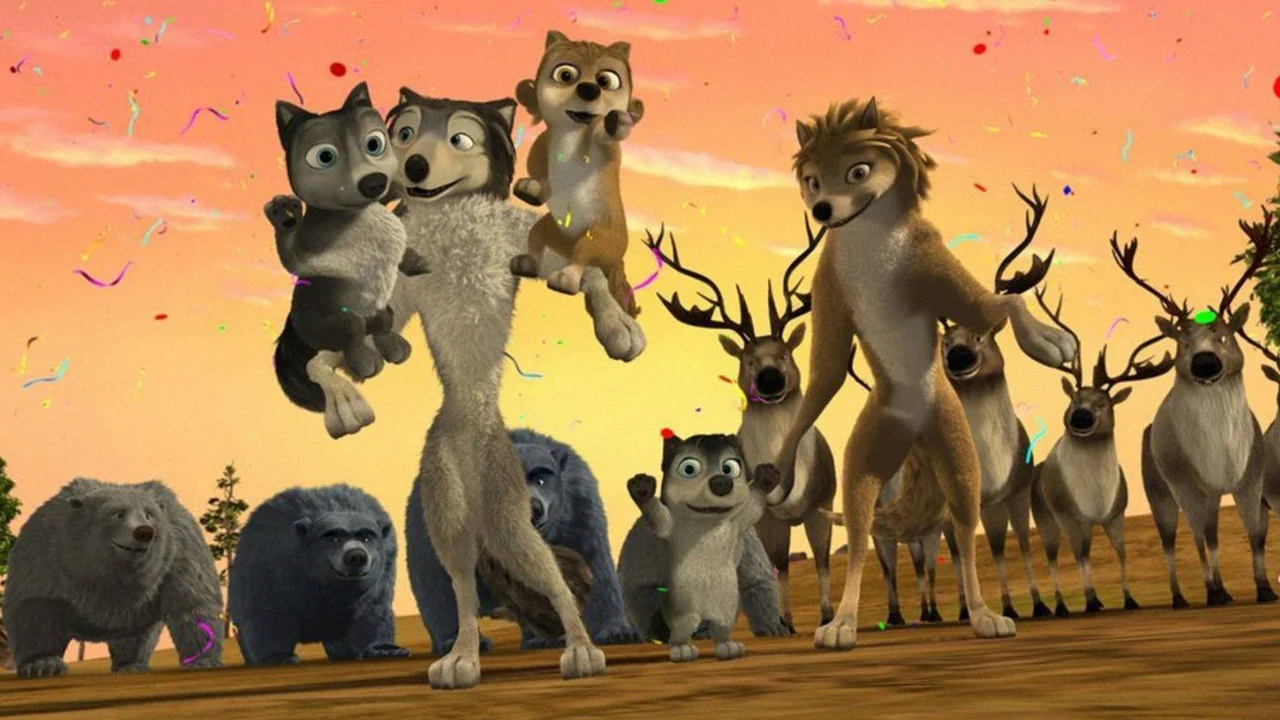 Мультфильм Альфа и Омега: Приключения праздничного воя (2013)